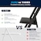 Flash Furniture Resin Folding Chair, Black LE-L-1-BLACK-GG - alternate 2